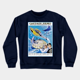 Captain Nemo & The Underwater City Crewneck Sweatshirt